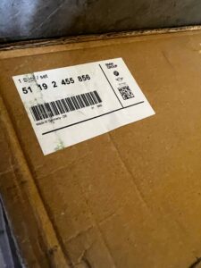 DYFUZOR OSŁONA ZDERZAKA TYŁ M PERFORMANCE BMW 3 G20 G21 NOWY OEM