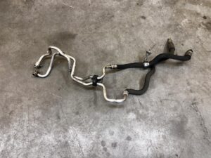 KOMPLET RURY RURA PRZEWODY PRZEWÓD WĄŻ CHŁODNICY OLEJU BMW X5M E70 X6M E71