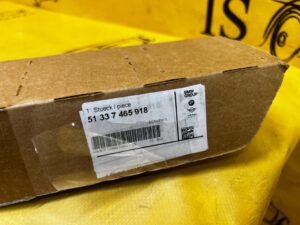 LISTWA ZGARNIAJĄCA DRZWI PRZÓD PRAWA PRAWY SHADOW-LINE BMW X5 F15 NOWA OEM