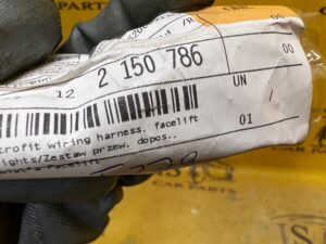 ZESTAW KABLI PRZEWODÓW LAMP TYLNYCH MODERNIZACJA LCI BMW 3 E90 E91 NOWY OEM