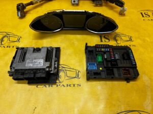 ZESTAW STARTOWY ECU BSI BCM LICZNIK STACYJKA PEUGEOT 308 II T9 EU 1.6 E-HDI