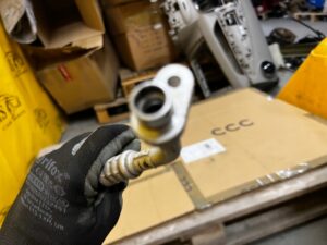 KOMPLET ZAWÓR CZUJNIK WĄŻ PRZEWÓD RURA RURKA KLIMATYZACJI RENAULT ZOE I Z.E