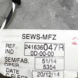 INSTALACJA WIĄZKA KLAPY BAGAŻNIKA TYŁ RENAULT CAPTUR I PRZEDLIFT