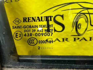 DRZWI PRAWA STRONA PRAWY PRZÓD TYŁ RENAULT ZOE Z.E. I 2013-2018 TEGNE GNE