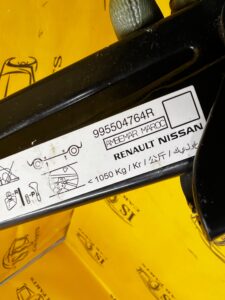 ORYGINALNY PODNOŚNIK LEWAREK DO KÓŁ KOŁA DACIA RENAULT NISSAN