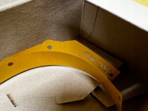 FOLIA OCHRONNA NADKOLA BŁOTNIKA TYŁ LEWY LEWEGO BMW M5 F90 NOWA OEM