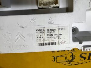 ZESTAW STARTOWY ECU BSI BCM LICZNIK STACYJKA PEUGEOT 308 II T9 EU 1.6 E-HDI