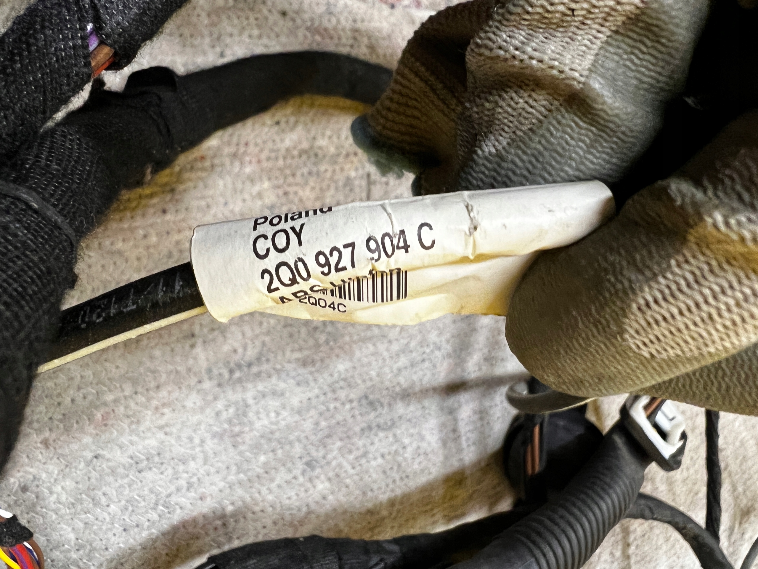 WIĄZKA INSTALACJA WNĘTRZA KABINY DESKI SKODA SCALA