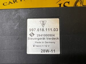 MODUŁ STEROWNIK DACHU PORSCHE 911 997 CABRIO