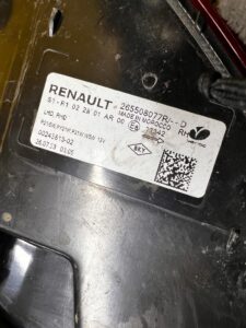 ZDERZAK 4PDC KLAPA LAMPY BELKA TYŁ DACIA SANDERO III STEPWAY 2024R LIFT 369