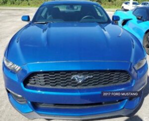 KOMPLETNY PRZÓD ZDERZAK MASKA LAMPY CHŁODNICE FORD MUSTANG MK6 VI S550 3.7