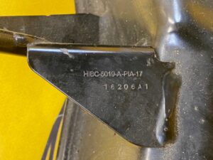 WÓZEK SANKI BELKA TRAWERS PRZÓD FORD FIESTA MK8