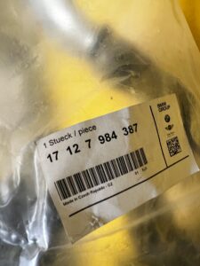 RURA RURKA PRZEWÓD WĄŻ WODY CHŁODZENIA BMW ALPINA B6 B7 NOWY OEM