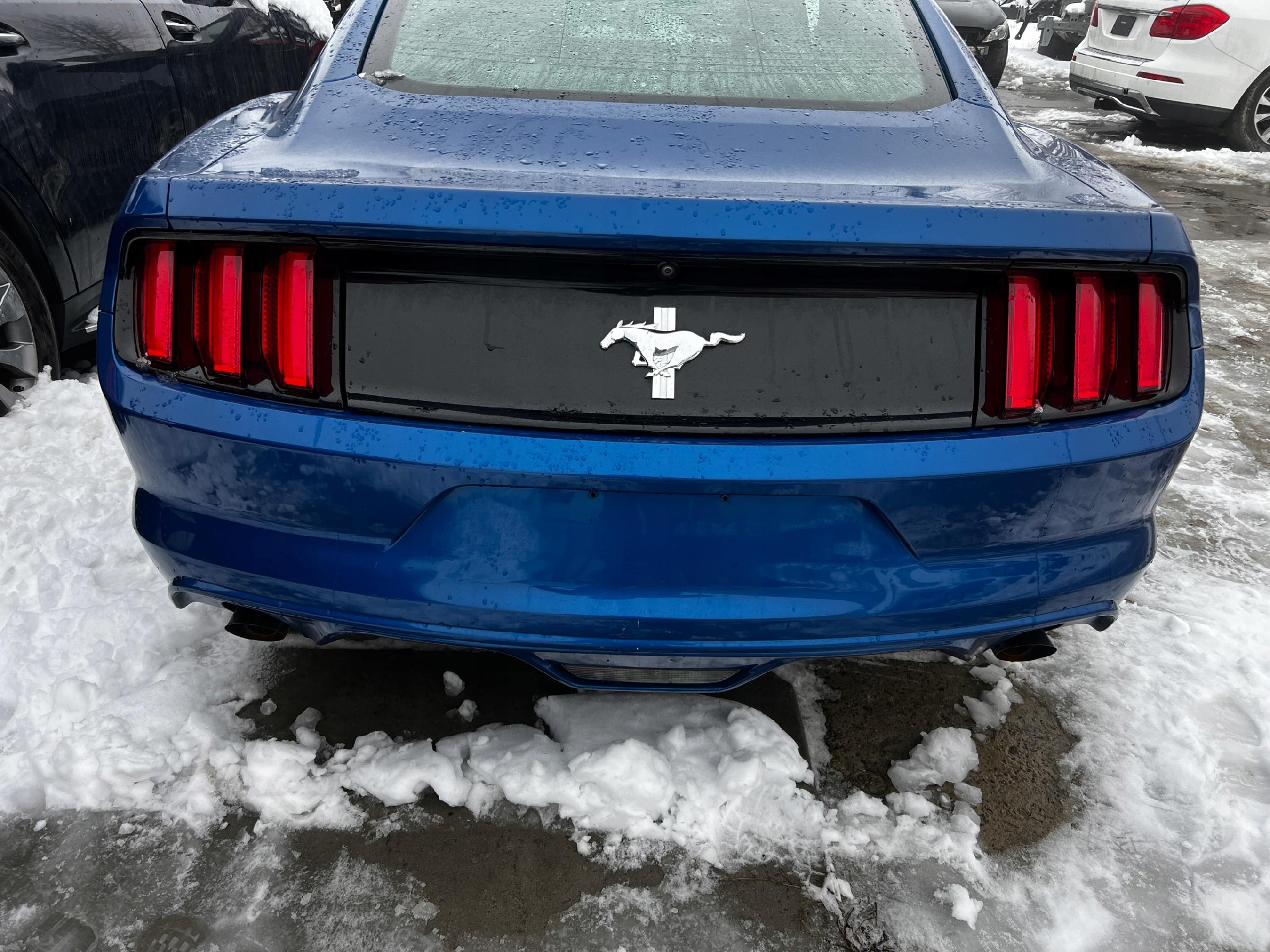 KOMPLETNY TYŁ KLAPA BŁOTNIKI ZDERZAK WANNA FORD MUSTANG MK6 VI S550