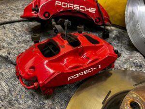 HAMULCE KOMPLET ZACISKI TARCZE KLOCKI PRZÓD + TYŁ PORSCHE PANAMERA 970