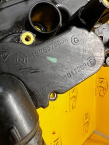 POKRYWA DEKIEL ZAWORÓW DACIA DUSTER II 1.0 TCE H4D F480