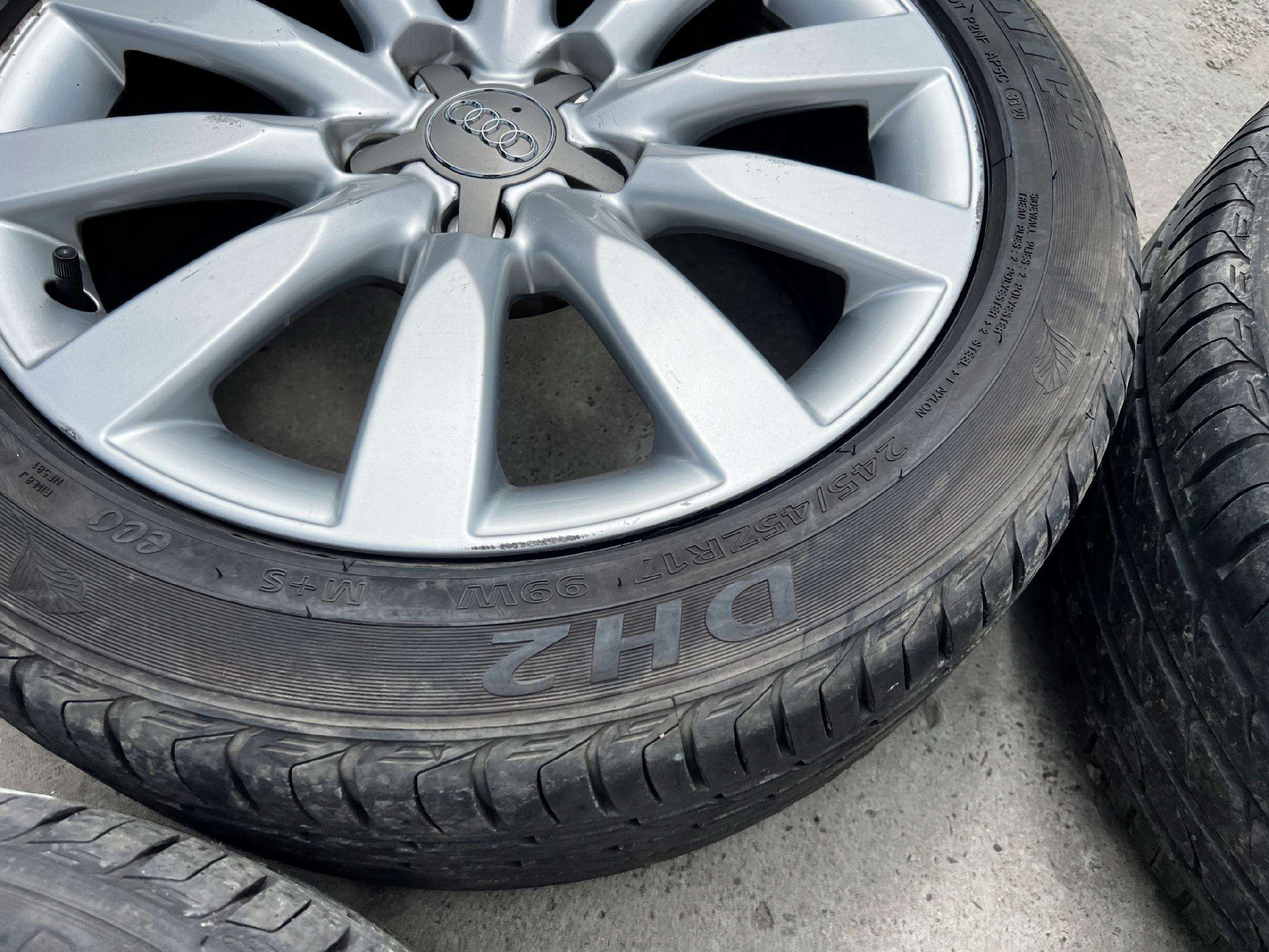 KOŁA FELGI OPONY LETNIE AUDI A4 B8 245/45 R17