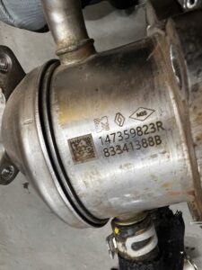 CHŁODNICA SPALIN EGR RENAULT MEGANE IV NISSAN MERCEDES W177 1.5 DCI