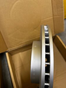 2 X TARCZA HAMULCOWA WENTYLOWANA PRZÓD 348MM BMW 5 F10 6 F06 F12 NOWA OEM