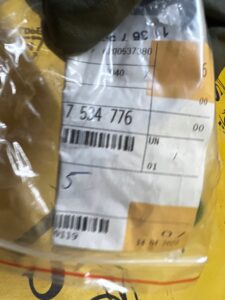 2 X USZCZELKA ZAWORU ELEKTROMAGNETYCZNEGO 14X1,78 BMW N13 N14 N18 NOWA OEM