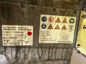 AKUMULATOR BATERIA HYBRYDA MERCEDES A0009823413