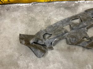 WYGŁUSZENIE NADKOLA BŁOTNIKA TYŁ PRAWY PORSCHE PANAMERA 970 I LIFT