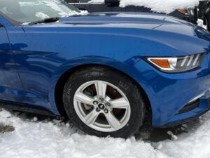 KOMPLETNY PRZÓD ZDERZAK MASKA LAMPY CHŁODNICE FORD MUSTANG MK6 VI S550 3.7