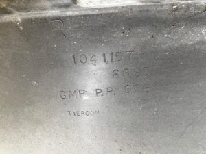 NADKOLE TYŁ PRAWY PRAWE CHEVROLET CORVETTE C5 97-04