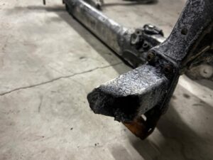 BELKA WÓZEK ZAWIESZENIA SANKI PRZÓD PORSCHE CAYENNE COUPE 9Y3 9Y0 HYBRID