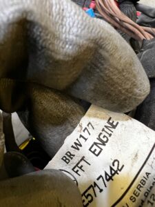 WIĄZKA KOMORY SILNIKA MERCEDES A KLASA A45 S AMG W177 OM 139 4MATIC