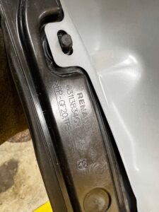 BŁOTNIK PRZEDNI PRZÓD LEWY RENAULT ESPACE VI AUSTRAL EU 2023R TEKQG