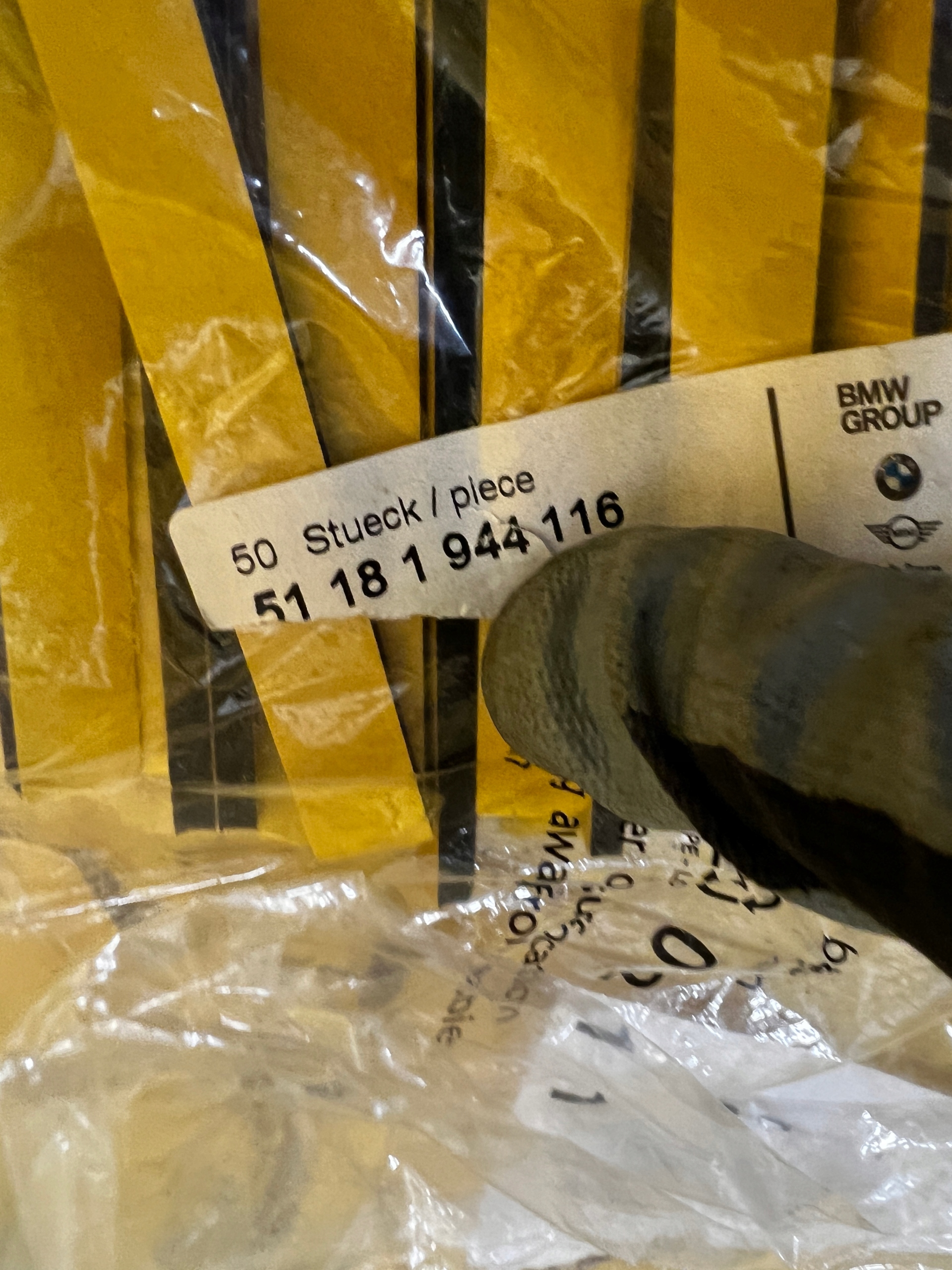 10 X TAŚMA KLEJĄCA DWUSTRONNA TABLICY KLAPY TYŁ BAGAŻNIKA BMW MINI