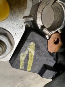 KLEMA MINUSOWA INSTALACJA AKUMULATORA CITROEN C4 PICASSO II