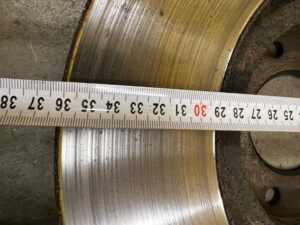 KOMPLET TARCZE HAMULCE ZACISKI PORSCHE CAYENNE 7P5 LIFT 4.2D