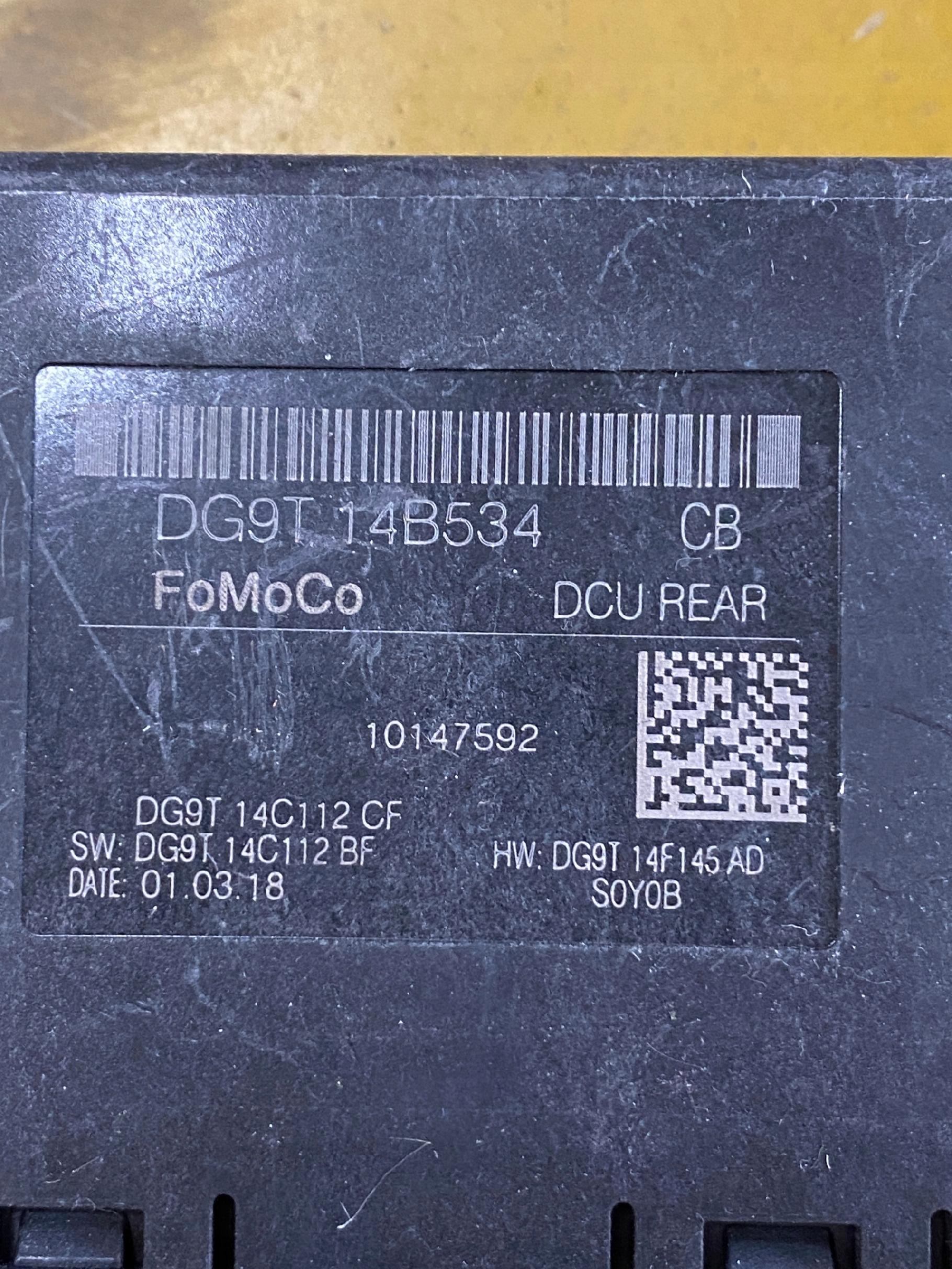MODUŁ STEROWNIK DRZWI TYŁ FORD S-MAX MK2
