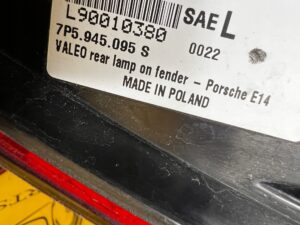 KOMPLET LAMPA LAMPY TYŁ LED LEWA PRAWA PORSCHE CAYENNE II 7P5 GTS USA