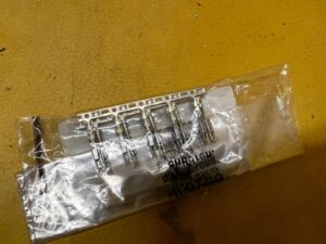 5 X STYK SPRĘŻYNOWY PŁASKI MICROTIMER 0,5-1,0MM²/AU BMW NOWY OEM