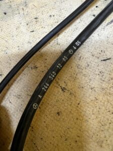 WIĄZKA CZUJNIK ABS LEWY TYŁ MERCEDES W176 W117 W246