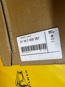 LUSTERKO ZEWNĘTRZNE LEWE BMW X1 F87 NOWE OEM