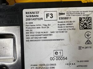 MODUŁ STEROWNIK RENAULT ESPACE VI AUSTRAL