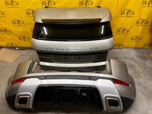 KOMPLET KLAPA TYLNA TYŁ ZDERZAK RANGE ROVER EVOQUE L538 3 DRZWI