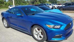 KOMPLETNY PRZÓD ZDERZAK MASKA LAMPY CHŁODNICE FORD MUSTANG MK6 VI S550 3.7