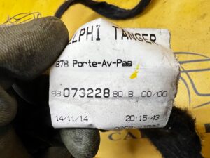 WIĄZKA INSTALACJA OKABLOWANIE DRZWI PRZÓD PRAWY CITROEN C4 II GRAND PICASSO