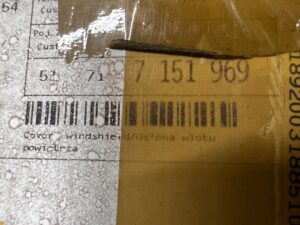 PODSZYBIE OBUDOWA WLOTU POWIETRZA BMW X5 E70 X6 E71 E72 NOWA OEM