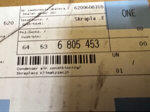 SKRAPLACZ CHŁODNICY KLIMATYZACJI BMW 5 GT F07 5 F10 F11 BENZYNA NOWY OEM