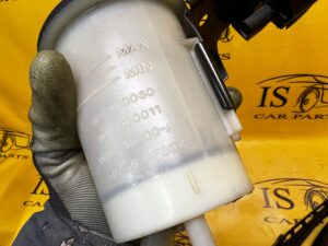 ZBIORNIK WSPOMAGANIA STELAŻ CZUJNIK JAGUAR XJ X351