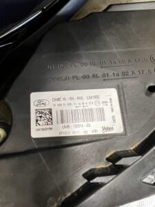 FORD KUGA MK3 MASKA LAMPY PRZÓD CHŁODNICE ST LINE CHROMA BLUE