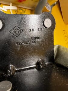 MOCOWANIE WSPORNIK BLACHA PRZEWODU KLIMATYZACJI RENAULT ESPACE VI AUSTRAL