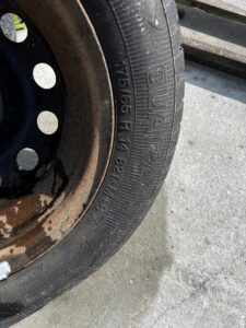 KOŁO ZAPASOWE ZAPAS OPONA CAŁOROCZNA FORD FUSION MK1 FIESTA MK5 175/65 R14