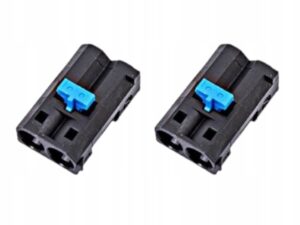 2 X OBUDOWA ZŁĄCZA ŚWIATŁOWODU 2POL. /SCHWARZ BMW NOWA OEM